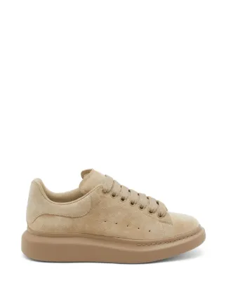 Alexander McQueen Oversized Panelled Suede Sneakers Farfetch