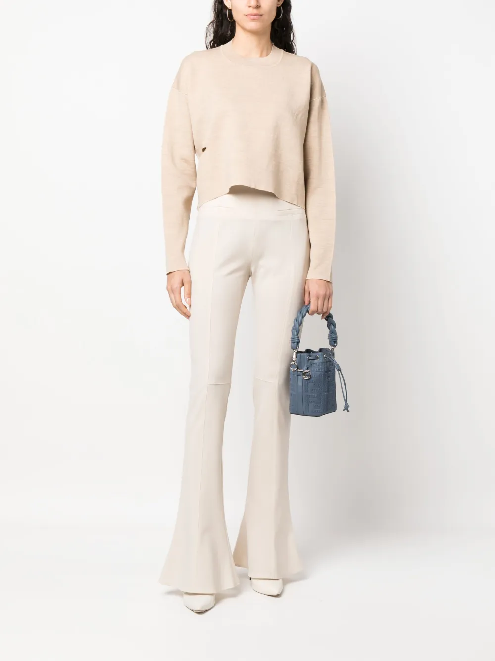 FENDI Cropped trui - Beige