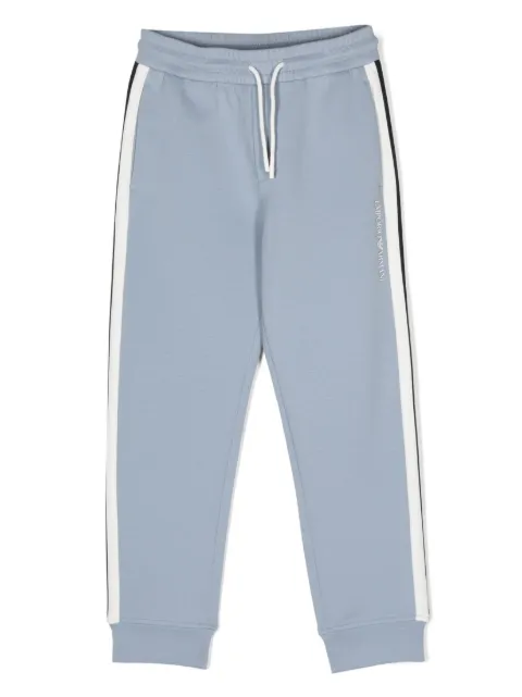 Emporio Armani Kids logo-print track pants