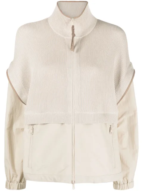 Brunello Cucinelli - panelled parka jacket