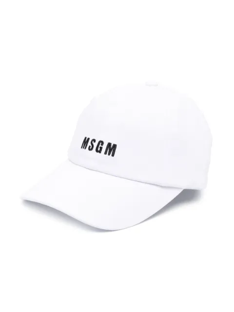 MSGM Kids embroidered-logo baseball cap