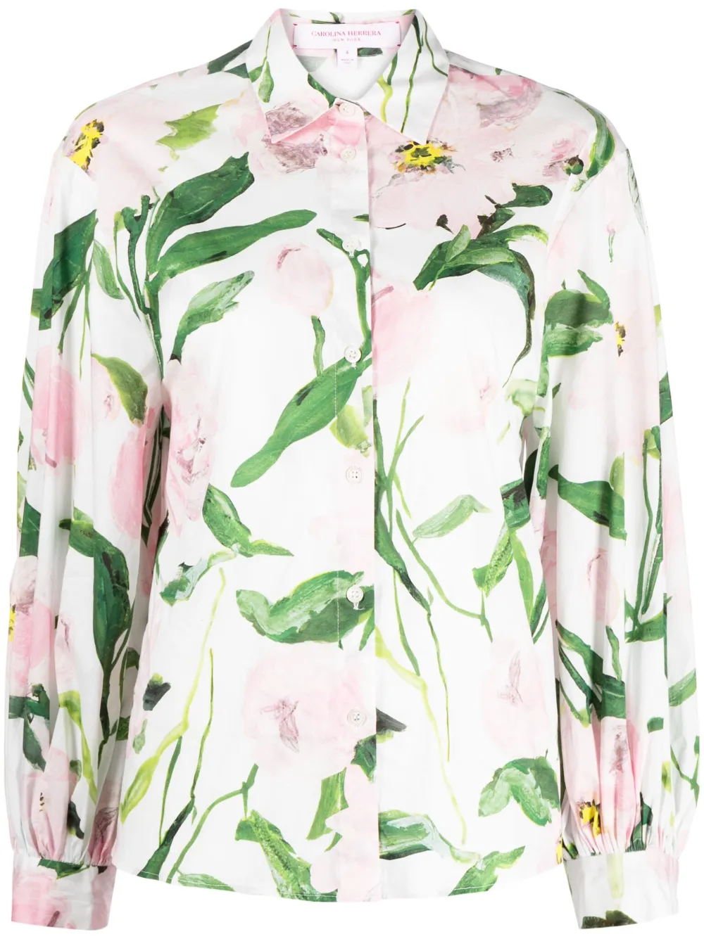 Carolina Herrera floral-print shirt