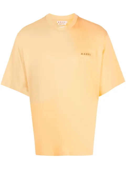Marni graphic-print  cotton T-shirt 