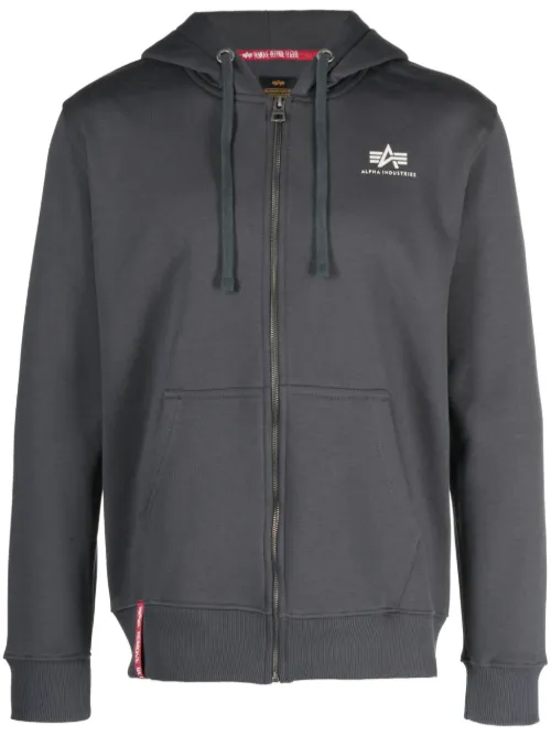 Veste imprimée à capuche - Alpha Industries - Modalova