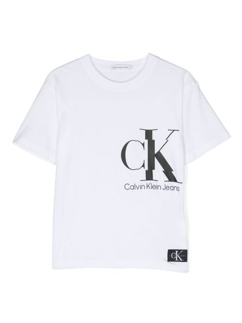 Calvin Klein Kids - logo-print short-sleeved T-shirt