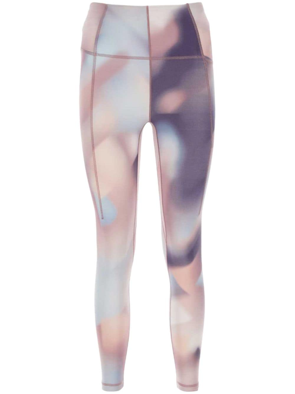 Sweaty Betty abstract-print leggings - Purple