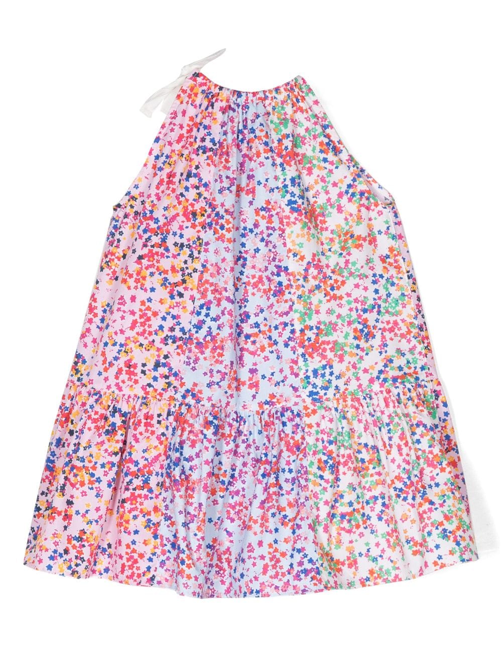 Shop Philosophy Di Lorenzo Serafini Floral-print Cotton Dress In Pink