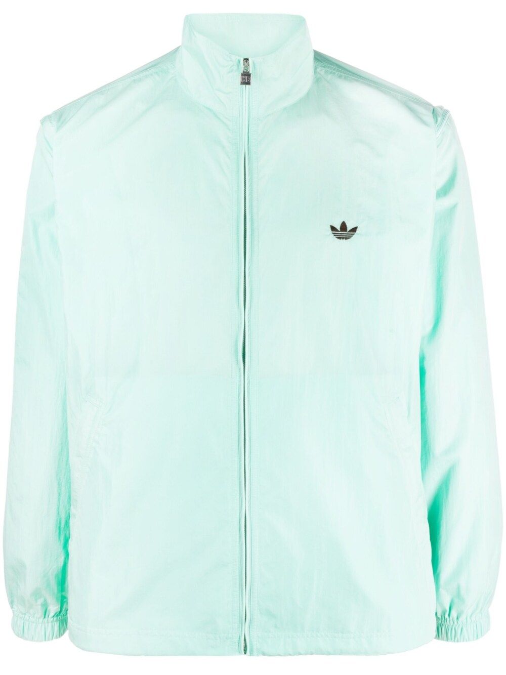 Shop Adidas Originals X Wales Bonner Adicolor Lock Up Jacket In Green