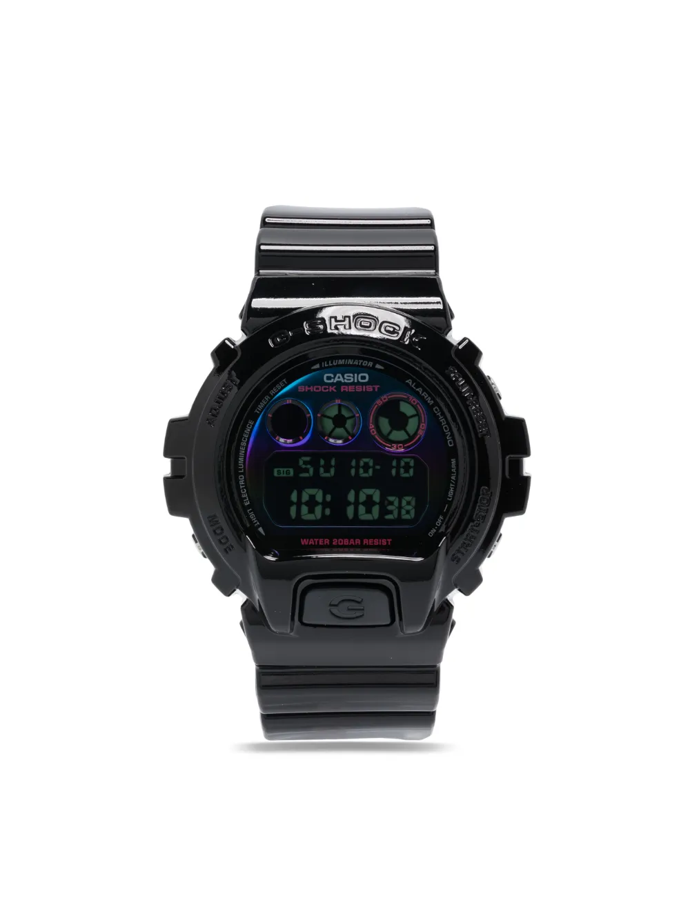 G Shock reloj DW 6900RGB 1 de 50mm hombre acero inoxidable Goma Talla unica Negro