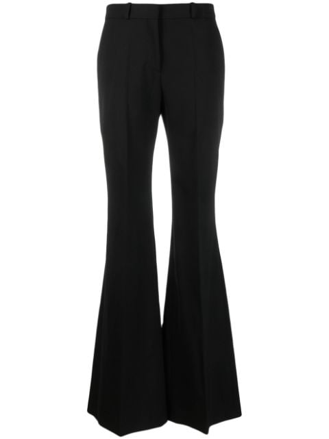Del Core high-waisted flared trousers