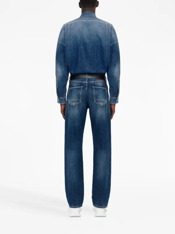 Alexander McQueen ストレートデニム Alexander McQueen ダーツディテール ストレートジーンズ