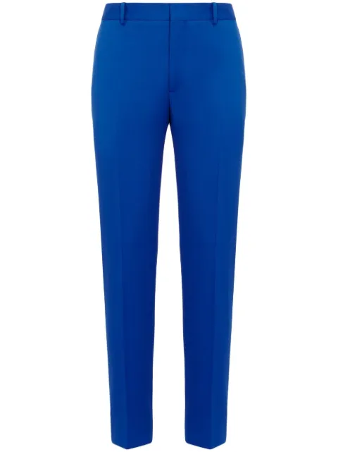 Alexander McQueen slim-cut tailored trousers