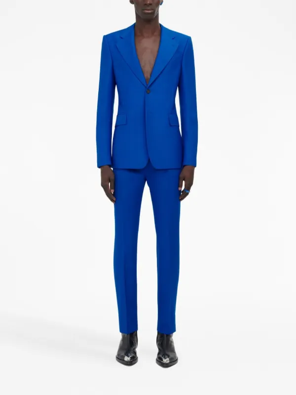 Alexander McQueen slim-cut Tailored Trousers - Farfetch