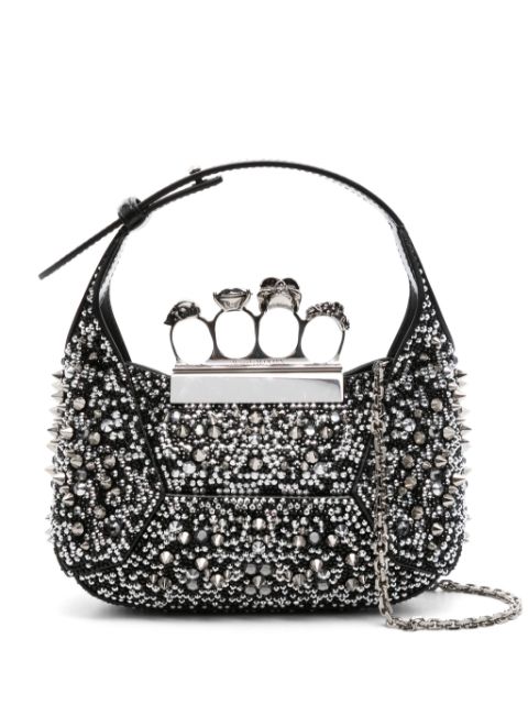 Alexander McQueen mini Jewelled Hobo bag Women