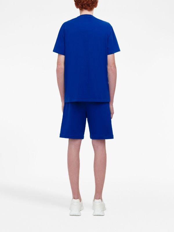 Alexander McQueen embossed-logo short-sleeve T-shirt - Farfetch