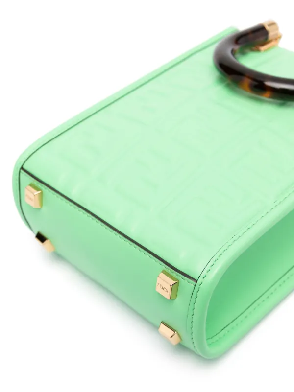 FENDI モノグラム ハンドバッグ | グリーン | FARFETCH JP