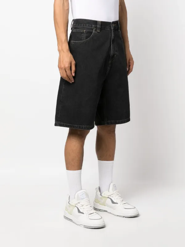 90’s Carhartt BLACK denim shorts デニムショーツ 90s【USA製神サイズ】 カーハート ブラックデニム ショート