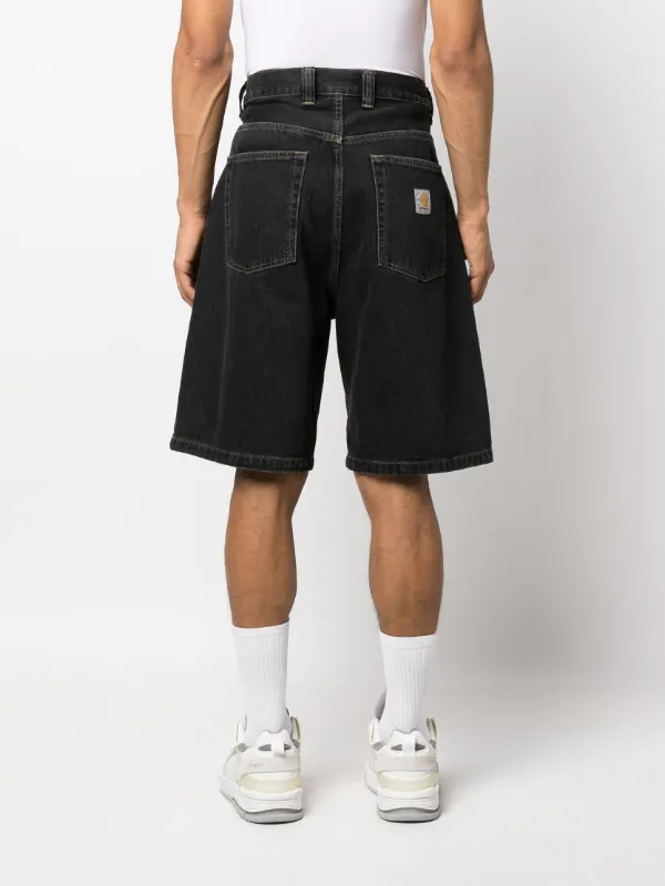 90's Carhartt BLACK denim shorts デニムショーツ - メルカリ
