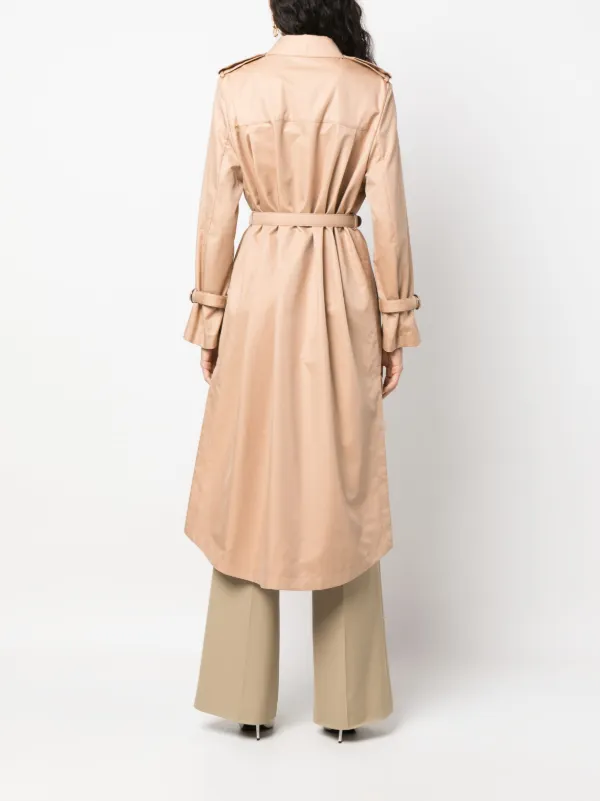 FENDI Belted Trench Coat | Neutrals | FARFETCH