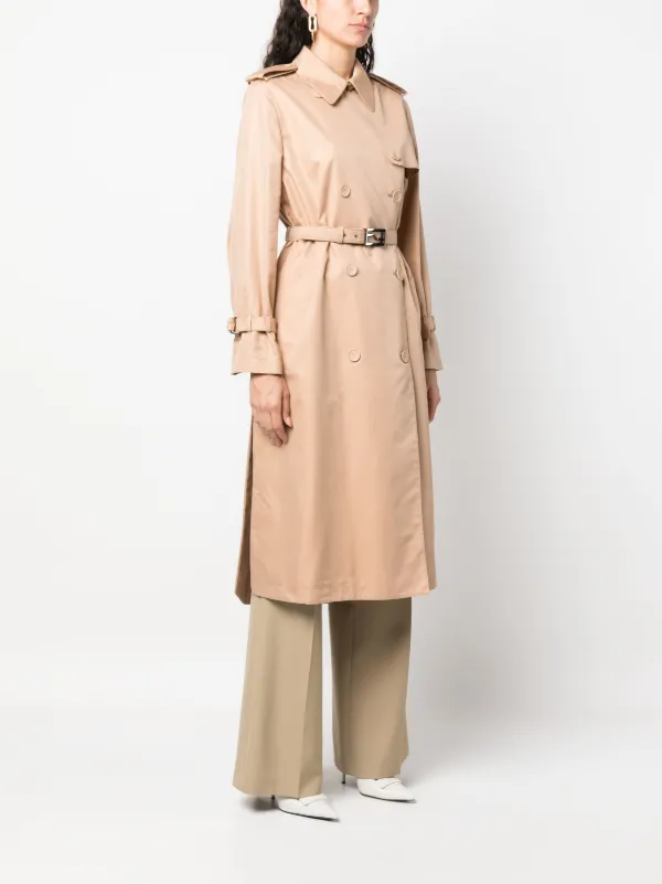【FENDI】TRENCH COAT FENDI Belted Trench Coat | Neutrals | FARFETCH