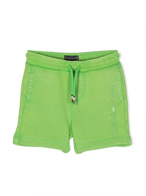 Tommy Hilfiger Junior shorts deportivos con logo bordado