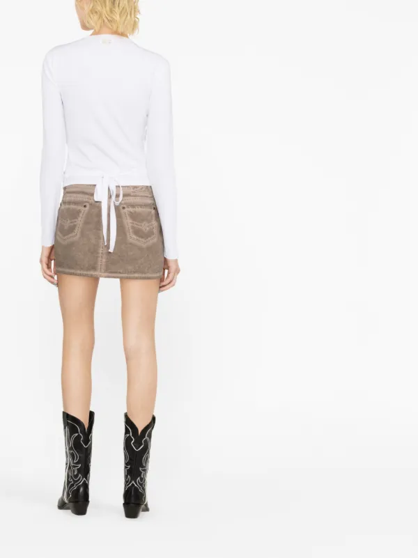 GANNI カットアウト トップ | ホワイト | FARFETCH JP GANNI カットアウト トップ | ホワイト | FARFETCH JP