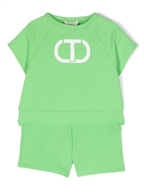 TWINSET Kids - logo-print tracksuit set