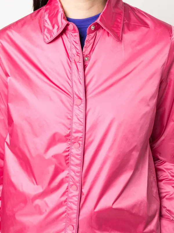 ジャケット SAVE THE DUCK Fucsia Anaya Jacket in Nylon Woman Save The Duck Anaya Shirt Jacket | Pink | FARFETCH