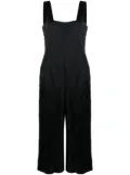 Comme Des Garçons Comme Des Garçons cropped-leg dungarees - Black