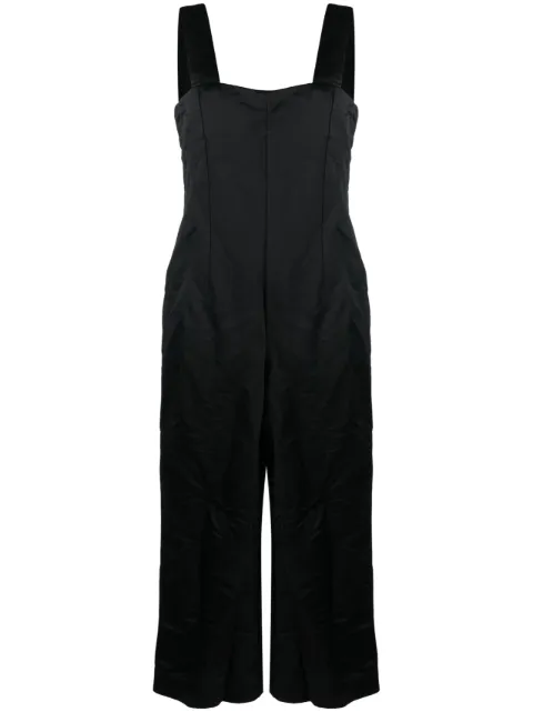 Comme Des Garçons Comme Des Garçons cropped-leg dungarees