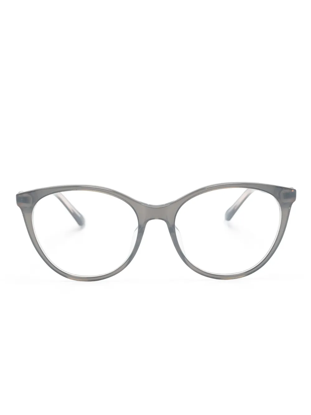 Jimmy Choo Eyewear lunettes de vue à monture papillon - Gris Jimmy Choo Eyewear lunettes de vue à monture papillon - Gris