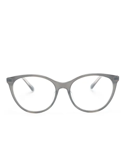 Jimmy Choo Eyewear faux-pearl embellished cat-eye glasses