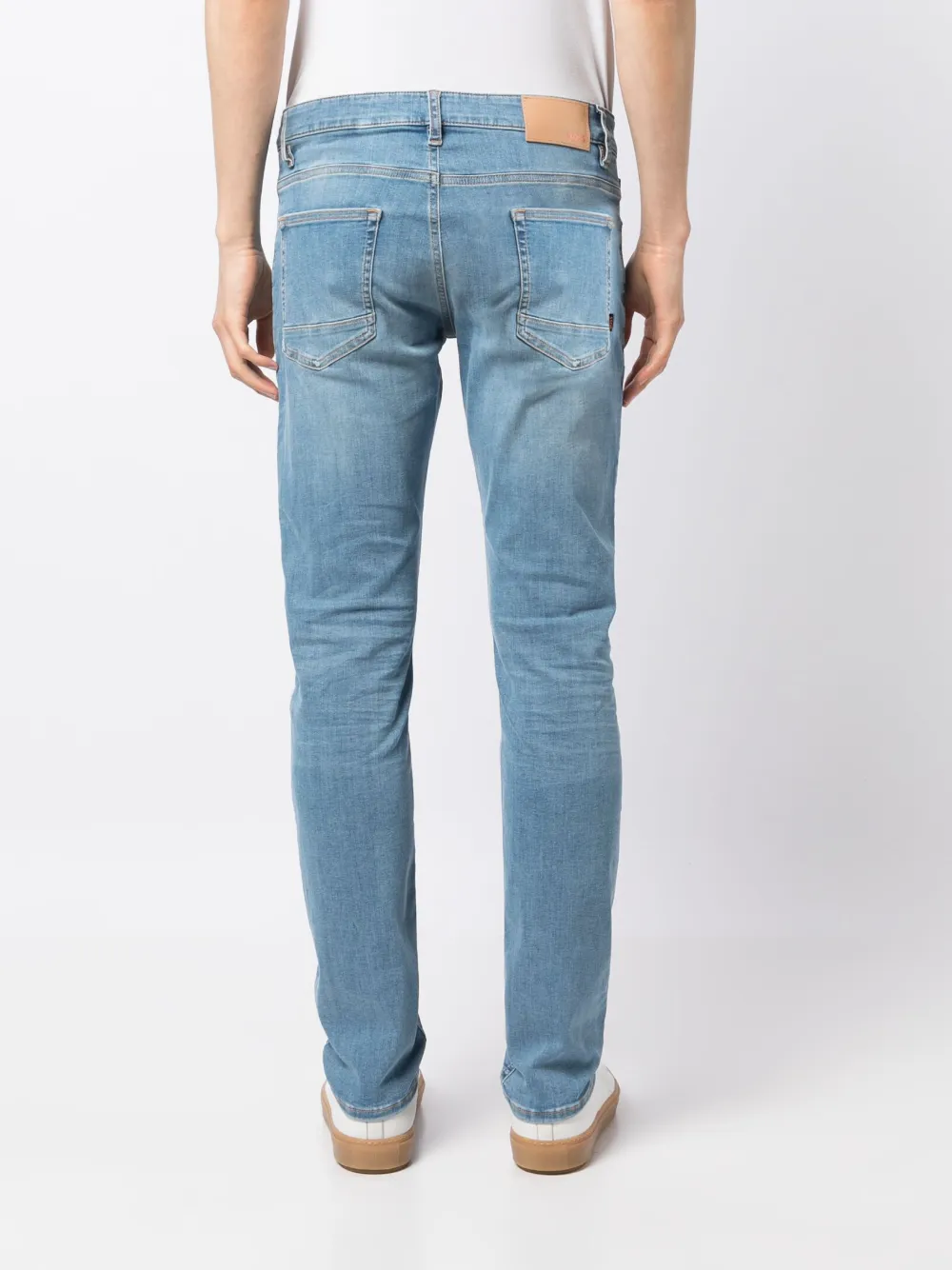 Hugo Boss Slim-fit Jeans In Blue Comfort-stretch Denim In Blue