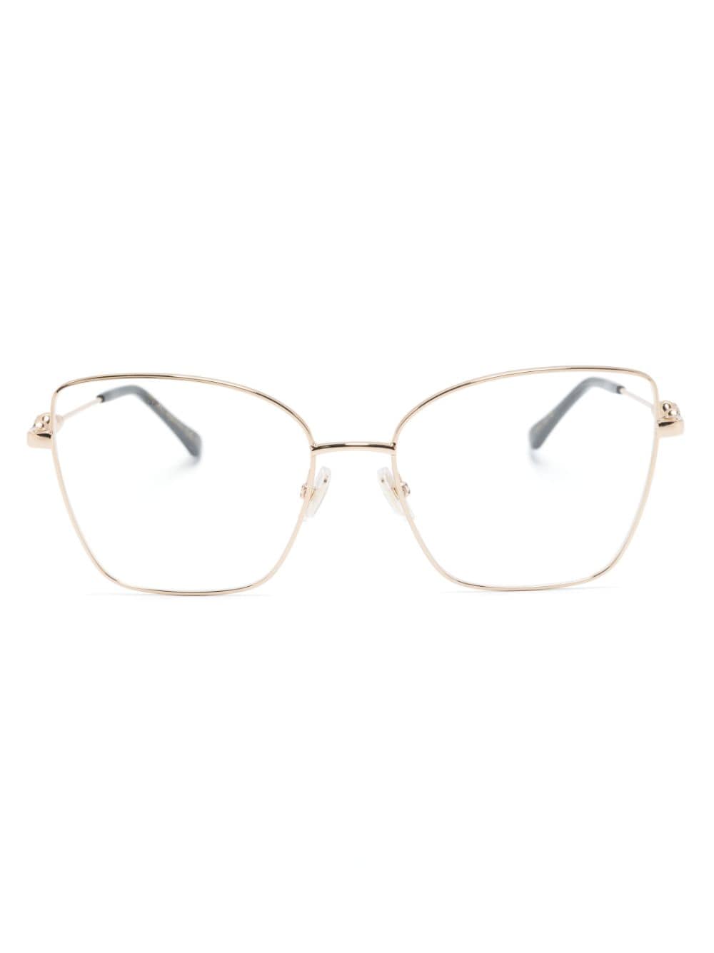 Jimmy Choo Eyewear cat-eye glasses - Gold