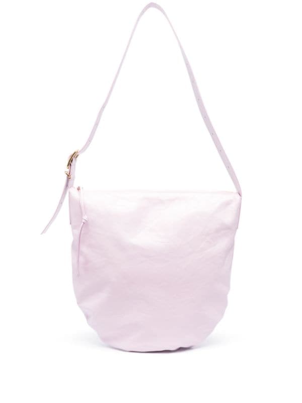 Jil Sander Medium Crinkled Leather Shoulder Bag - Farfetch