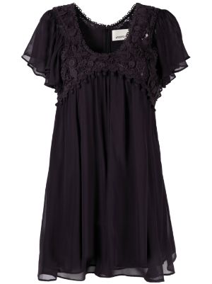 Isabel marant black discount lace flower dress