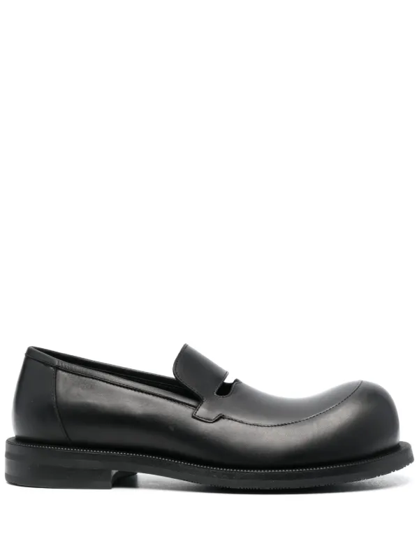 Martine Rose bulb-toe Leather Loafers - Farfetch