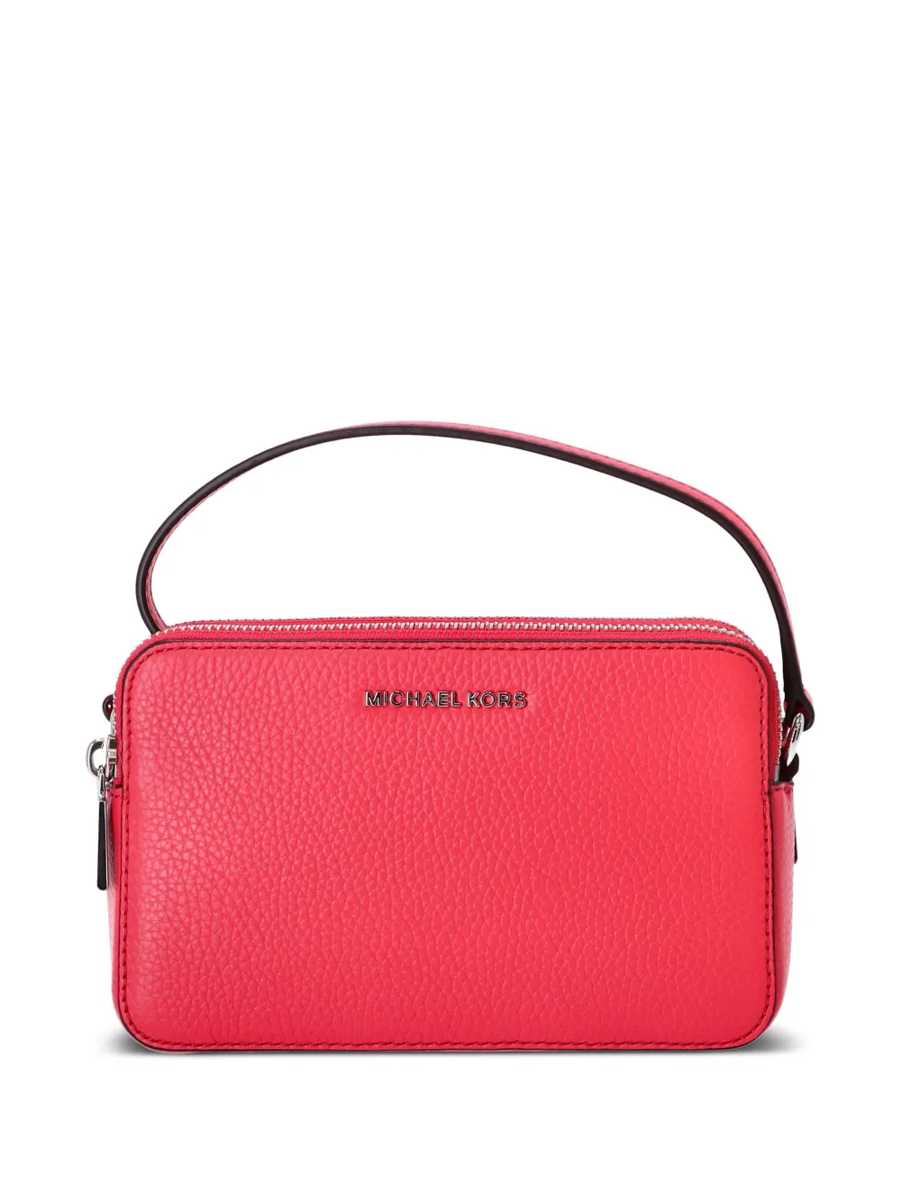 Shop Michael Kors Jet Set Crossbody Bag In Rosa