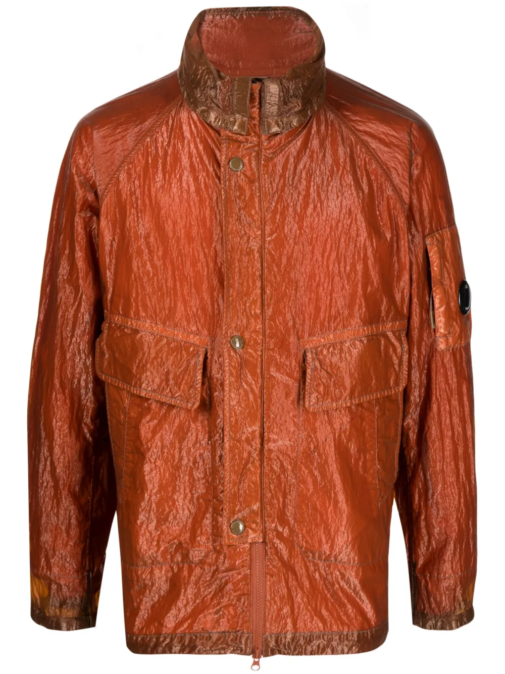 C.p. Company Kan-d Hooded Jacket In Brown | ModeSens