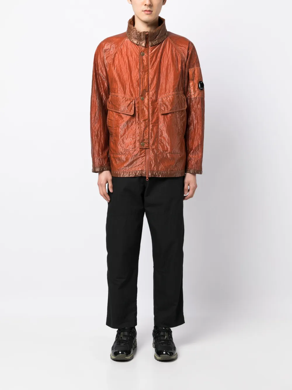 C.P. Company Waterafstotend windjack - Bruin
