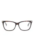 Jimmy Choo Eyewear glitter-embellished cat-eye glasses - Brown