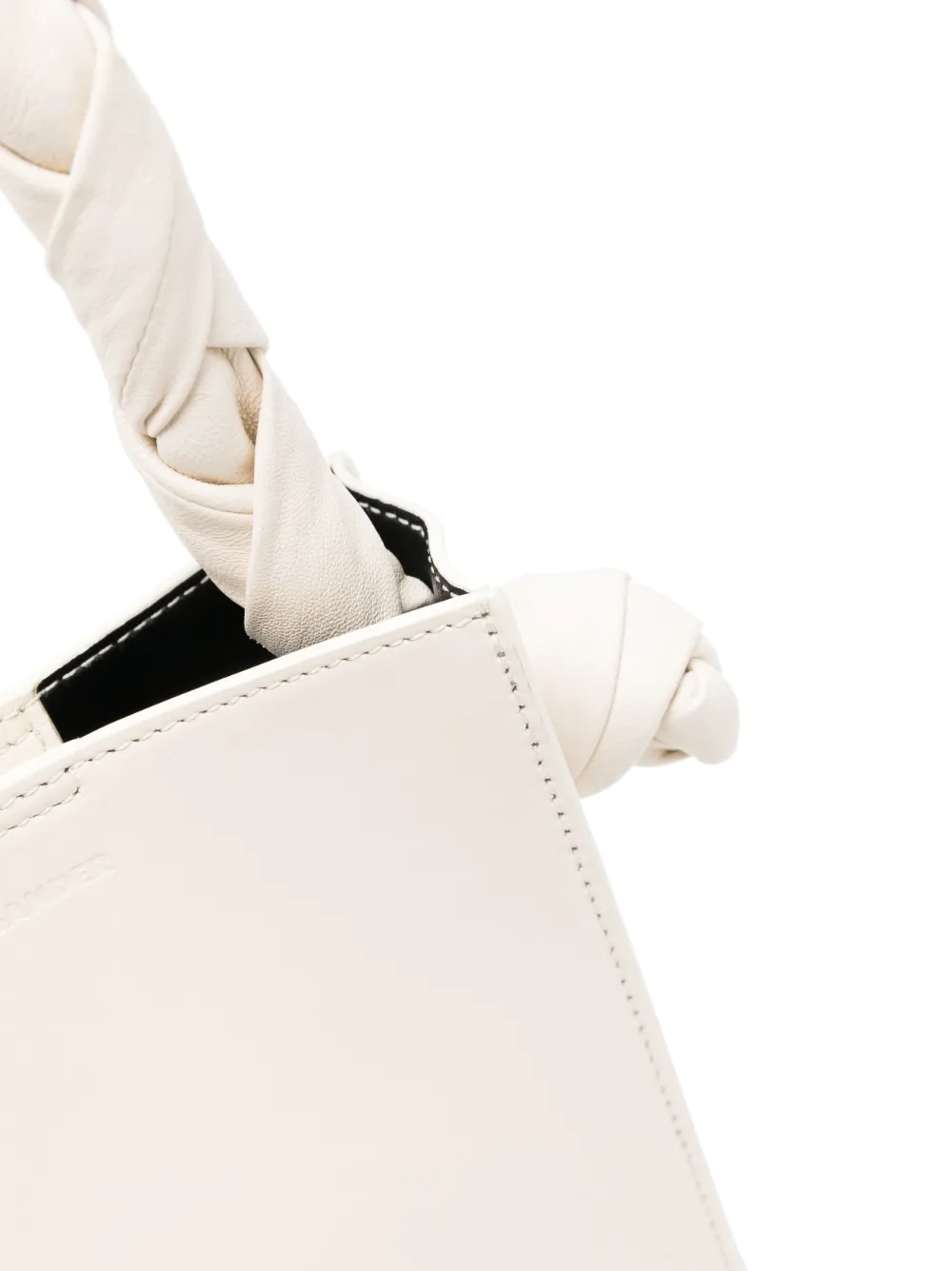 Jil Sander Tangle Shoulder Bag In Weiss