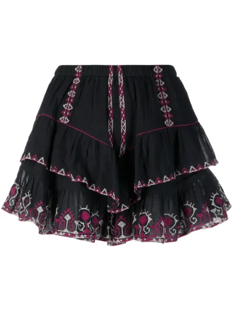 MARANT ÉTOILE Jocadia embroidered mini skorts
