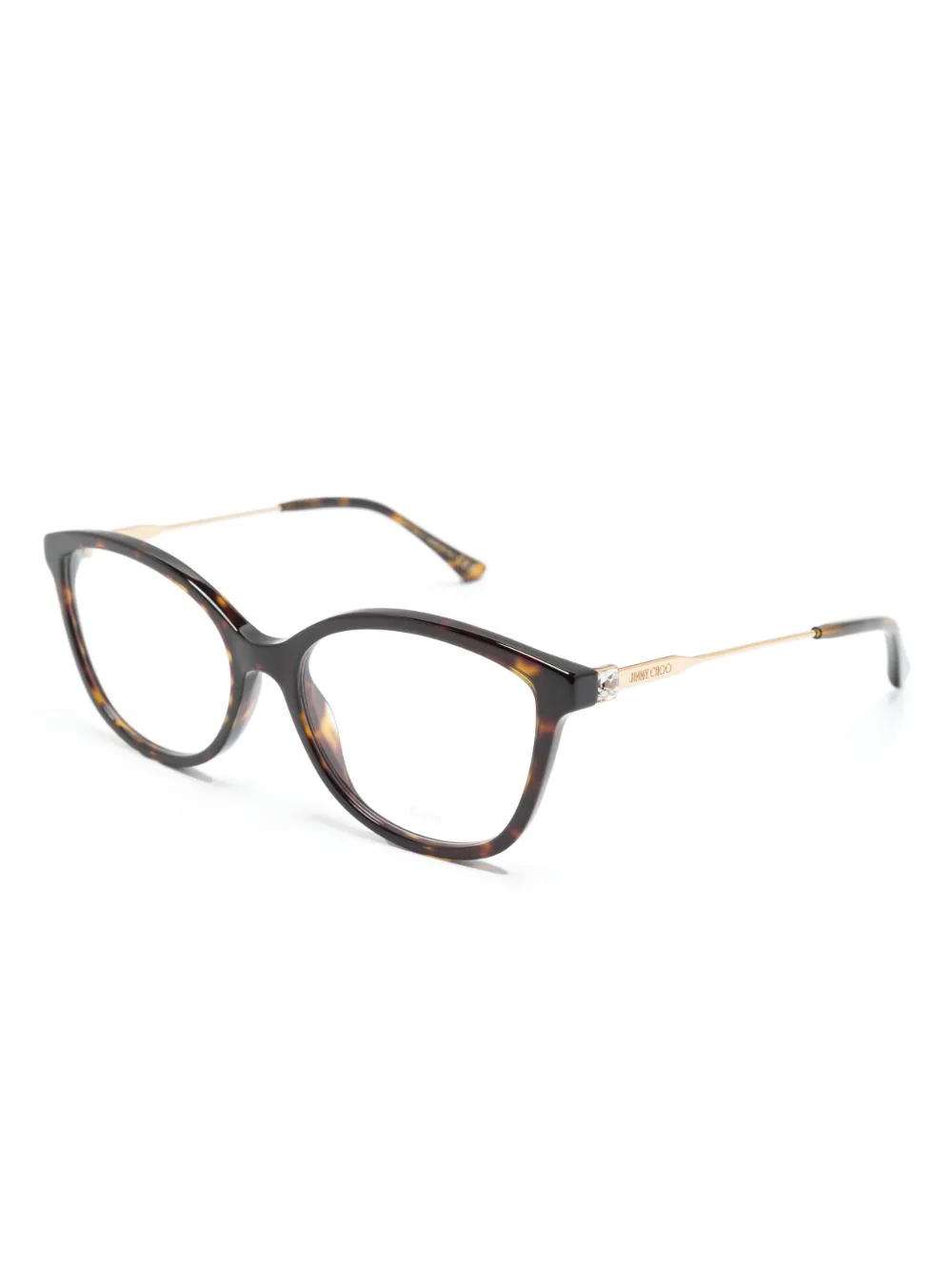 Jimmy Choo Eyewear Bril met cat-eye montuur - Bruin