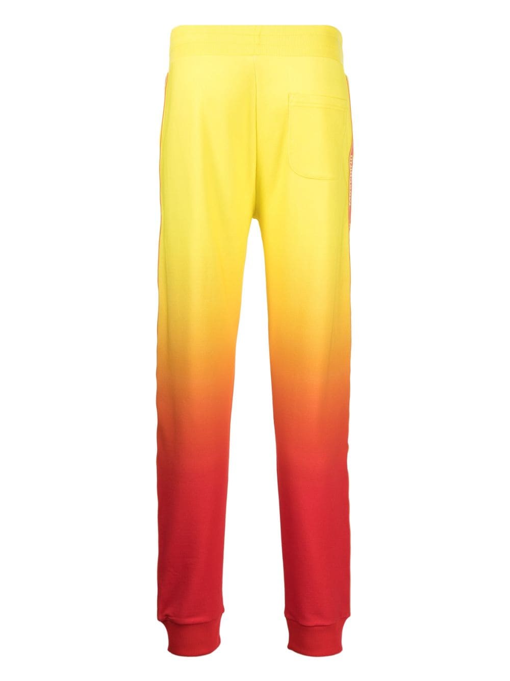 Moschino Broek met ombré-effect - Geel