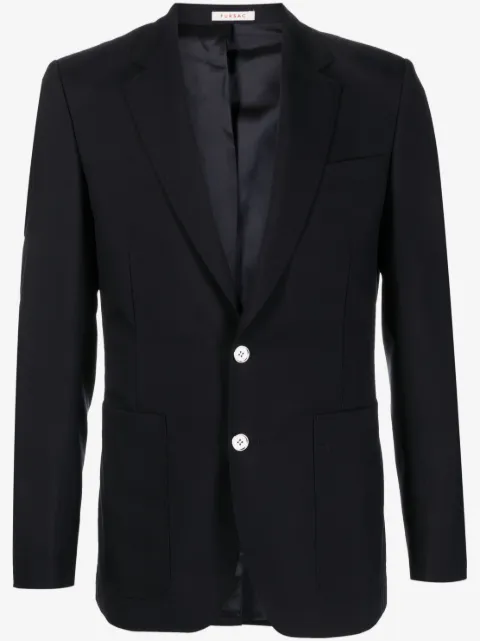 FURSAC long-sleeved virgin wool blazer