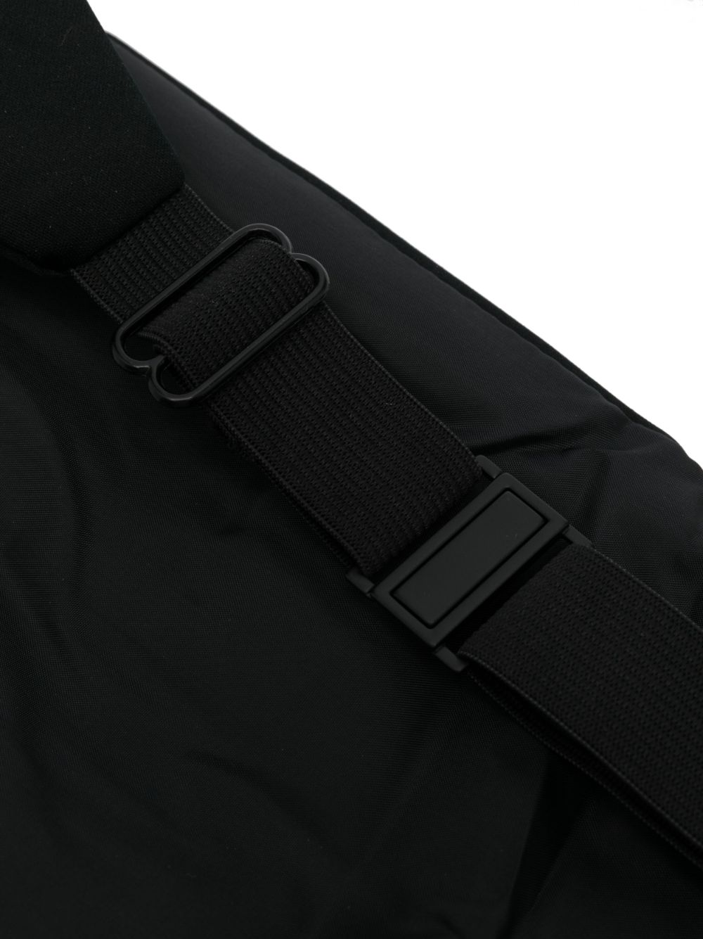 FURSAC layered silk belt - Zwart
