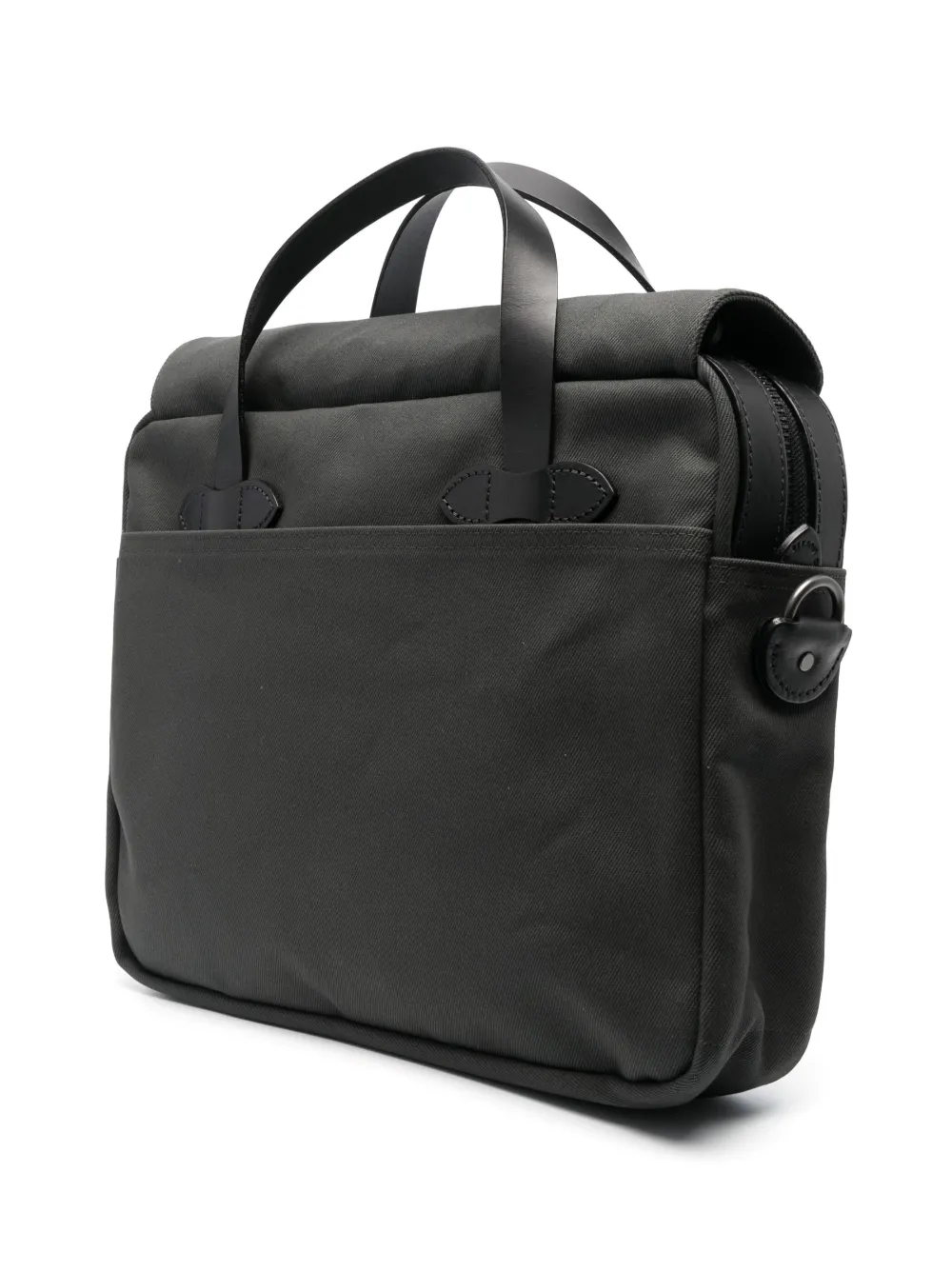 Filson Original laptoptas met handgreep - Zwart