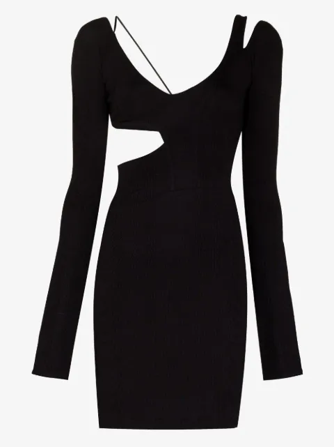 Lama Jouni vestido strach con aberturas