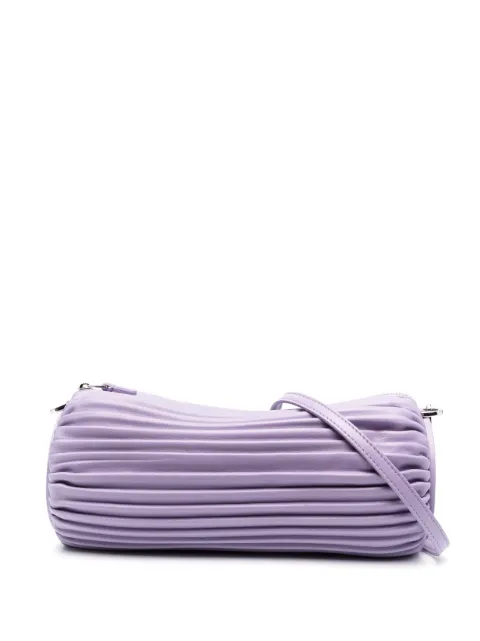 LOEWE pleated leather shoulder bag